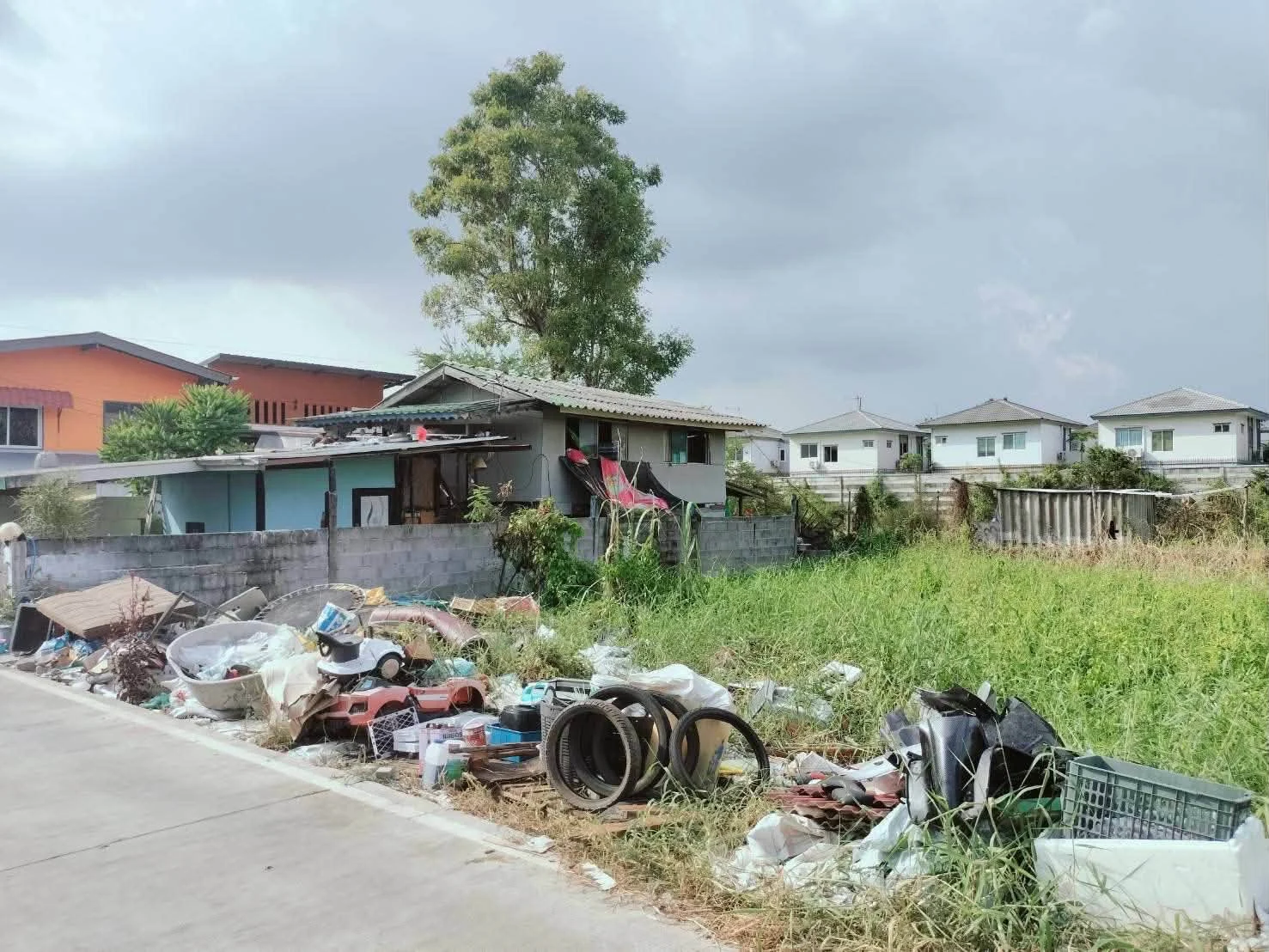ขายที่ดินคลองสาม 100 ตรว ติดถนนคอนกรีตสาธารณะ ซ.คลองสาม 1/7 อ.คลองหลวง จ.ปทุมธานี ภาพที่ 1