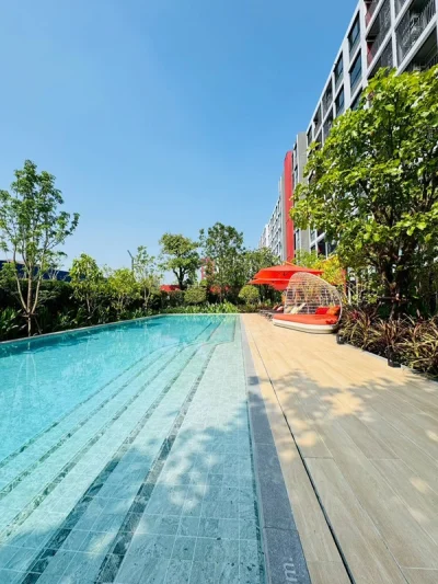 ดีคอนโด วิวิด รังสิต คอนโดตรงข้าม ม.กรุงเทพ ข้ามสะพานลอยก็ถึงมหาลัย พร้อมอยู่! โทร 0616161426
