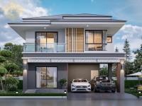 บ้านเดี่ยว2ชั้น เชียงรายเด่นห้า  พื้นที่ใช้สอยเยอะ สงบเงียบ ใกล้ใจกลางเมือง น้ำไม่ท่วม