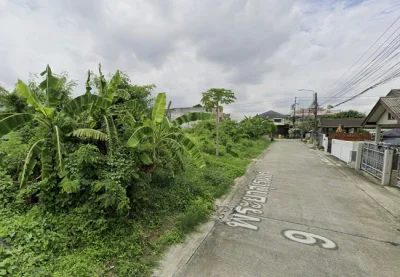 ขายที่ดิน 120 ตร.ว. ซอยพระยาสุเรนทร์ 9 ถนนรามอินทรา คลองสามวา กรุงเทพมหานคร