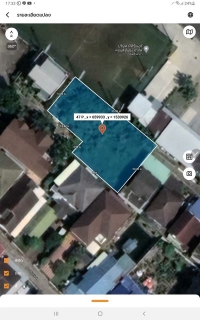 ขายที่ดินบางศรีเมือง 156 ตารางวา ถมแล้วทั้งแปล ซอยหมู่บ้านเฉลิมพระเกียรติ เมืองนนทบุรี