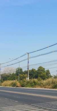 ขายที่สีม่วงจุดขาว  27  ไร่ ราคาถูก) ติดถนนทางหลวง 4 ช่องจราจร ต.คลองอุดมชลจร อ.เมือง จ.ฉะเชิงเทรา