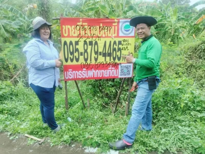 ขายด่วนที่ดินใกล้ตลาดเจ้าพระยาบางใหญ่ 2-2-10 ไร่ : ติดถนนคอนกรีตสาธารณะ ซอย บางกร่าง 45/3 บางกร่าง เมืองนนทบุรี