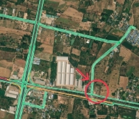 ขายที่ดิน ติดถนน 304 นครราชสีมา-กบินทร์บุรี ฝั่งเข้าตัวเมืองนครราชสีมา เจ้าของขายเอง