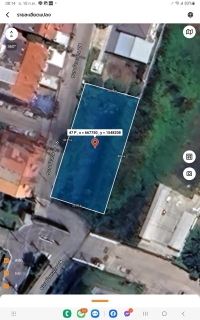 ขายที่ดินซอยวัดศาลเจ้า 219 ตารางวา แปลงมุม ติดถนนคอนกรีตสาธารณะ ซอย บ้านกลาง 2/6 อ. เมืองปทุม จ. ปทุมธานี 