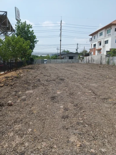 ขายที่ดินเปล่า 3ไร่ 90ตรว. ติดถ.ติวานนท์ ติดโชว์รูมฮอนด้าบ้านใหม่ ปทุมธานี