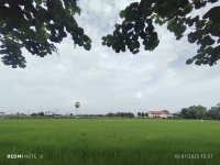 ????  ขายที่ดินริมน้ำ 9ไร่ ข้าง รพ.สต.บางแตน อ.บ้านสร้าง ติดแม่น้ำบางปะกง ฮวงจุ้ยดีเยี่ยม “ถุงทอง” ปากแคบ–ก้นกว้าง เก็บทรัพย์