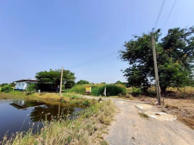 ขายถูกที่ดิน 174 ตรว ติดถนนหินคลุก ต.หนองเพรางาย อ.ไทรน้อย จ.นนทบุรี