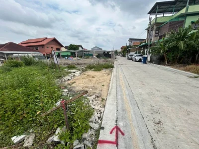 ขายด่วนที่ดิน 58 ตรว ติดถนนสาธารณะ ถมแล้ว เฉลิมพระเกียรติ ร.9 ซอย 14 แยก17 ประเวศ กรุงเทพฯ