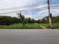 ขายที่ดินราชพฤกษ์-นครอินทร์ 155 ตารางวา ติดถนนลาดยางสาธารณะ 2 ด้าน ถมแล้ว อ.บางกรวย จ.นนทบุรี