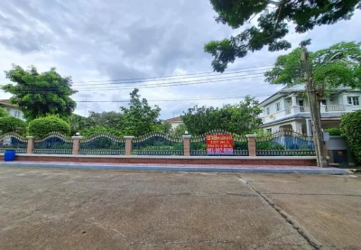 ขายที่ดิน หมู่บ้านนันทวัน รามอินทรา-วัชรพล เนื้อที่ 137 ตร.ว. แปลงสวย ถมแล้ว