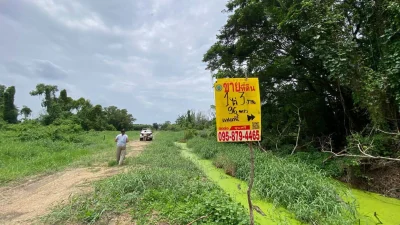 ขายด่วนที่ดินใกล้วัดหว่านบุญ 1-3-96 ไร่ เหมาะลงทุน ซ.คลองหกตะวันตก 5 คลองหลวง ปทุมธานี