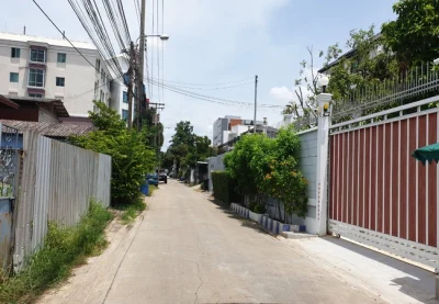 ขายที่ดิน 107 ตร.ว. ซอยลาดพร้าว 87 ถนนประดิษฐ์มนูธรรม วังทองหลาง กรุงเทพมหานคร