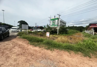 ขายที่ดิน 213.7 ตร.ว. ใกล้ตลาดไร่ใหม่ ถนนเพชรเกษม อำเภอสามร้อยยอด ประจวบคีรีขันธ์