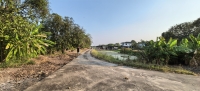 ที่ดินพร้อมบ้านเดี่ยว 18ไร่ ซอยวัดสุขใจ8 รามอินทรา