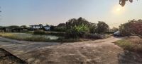 ที่ดินพร้อมบ้านเดี่ยว 18ไร่ ซอยวัดสุขใจ8 รามอินทรา