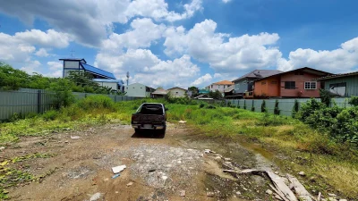 ขายที่ดินเมืองทองธานี 237 ตรว ติดถนนคอนกรีตสาธารณะ ถมแล้วถนนแจ้งวัฒนะ-ปากเกร็ด 33 นนทบุรี