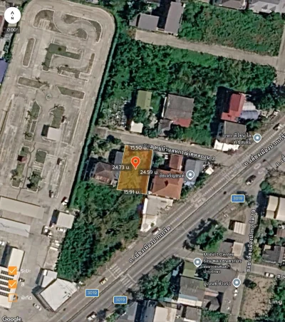 ขายด่วนที่ดินถนนเลี่ยงเมืองปากเกร็ด 96 ตรว ติดถนนสาธารณะปากเกร็ด นนทบุรี