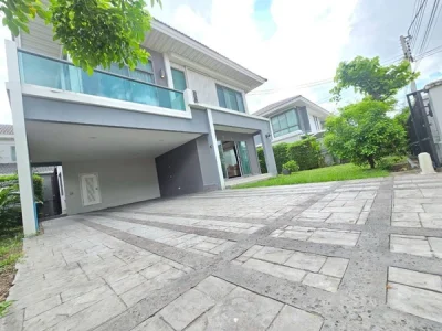 ขาย/ให้เช่า บ้านเดี่ยว 2 ชั้น หมู่บ้านเพอร์เฟคเพลส พระราม 9-กรุงเทพกรีฑา ทำเลดีมาก โทร 098-428-2935