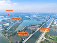 ขายที่สีม่วง 46 ไร่ ใกล้ถนนเลียบมอเตอร์เวย์ สาย 7 ใกล้นิคมอมตะ ชลบุรี  ต.บางนาง อ.พานทอง จ.ชลบุรี