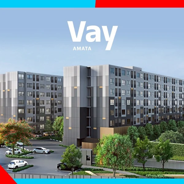 VAY Amata คอนโดแต่งครบ ใกล้นิคมอมตะนคร ห้องแต่งครบ พร้อมเข้าอยู่ โทร 0655639565