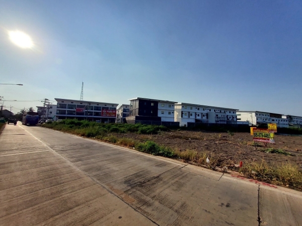 ขายด่วนที่ดินติดตลาดคลองสี่เมืองใหม่ 3 ไร่ ติดถนนคอนกรีตสาธารณะ ซ.คลองสี่ ตอ.1 อ.คลองหลวง จ.ปทุมธานี