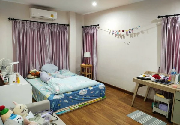 ขายบ้านเดี่ยว เดอะเบสท์ หทัยราษฎร์-ไทยรามัญ เนื้อที่ 51.1 ตร.ว. 2 ชั้น 4 นอน 3 น้ำ
