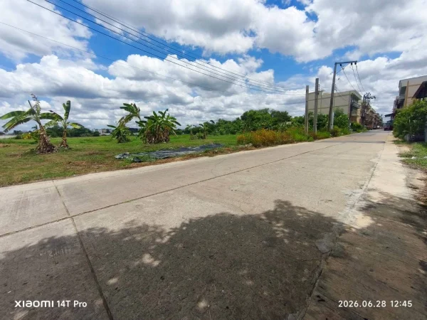 ขายที่ดิน 865 ตรว ติดถนนคอนกรีต ถมแล้ว ซ.บรมราชชนนี 76 ตลิ่งชัน กทม.