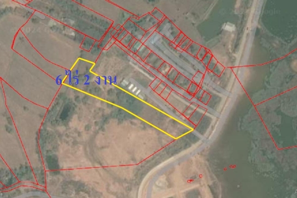 ที่ดินบรบือ จ.มหาสารคาม เนื้อที่ 6 ไร่ ทำเลดีราคาถูก