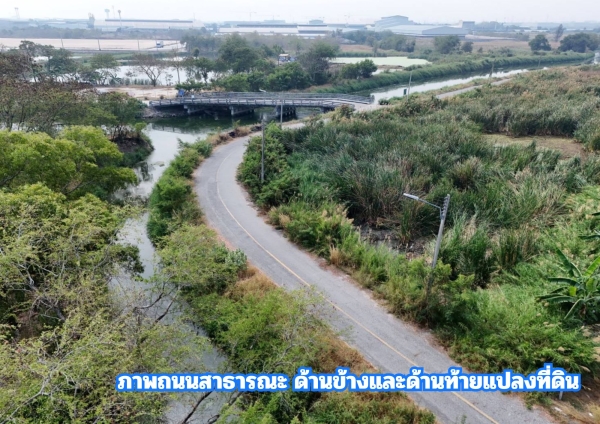 ขายที่สีม่วง 46 ไร่ ใกล้ถนนเลียบมอเตอร์เวย์ สาย 7 ใกล้นิคมอมตะ ชลบุรี  ต.บางนาง อ.พานทอง จ.ชลบุรี