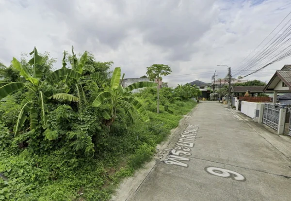 ขายที่ดิน 120 ตร.ว. ซอยพระยาสุเรนทร์ 9 ถนนรามอินทรา คลองสามวา กรุงเทพมหานคร