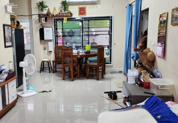 ขายบ้านเดี่ยว หมู่บ้านเอพลัส การ์เด้นโฮม เนื้อที่ 54 ตร.ว. 1 ชั้น 3 นอน 2 น้ำ