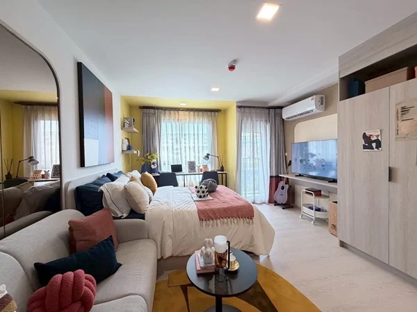 ขายคอนโดใหม่ ดีคอนโด วิวิด รังสิต ใกล้ ม.กรุงเทพ รังสิต ปทุมธานี พร้อมอยู่ โทร 0654496399
