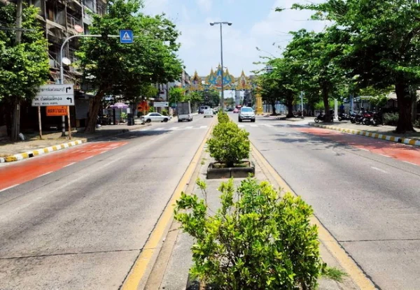 ขายที่ดิน 920 ตร.ว. ติดถนนนนทบุรี 1(ถนนสนามบินน้ำ) ตำบลท่าทราย อำเภอเมือง นนทบุรี