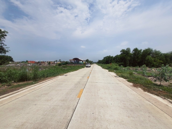 ขายด่วน ที่ดินใกล้ตลาดไท 3 ไร่เศษ ติดถนนคอนกรีตสาธารณะ แนวถนนกว้าง 8 ม. ซอย ไอยรา 38 อ.คลองหลวง จ.ปทุมธานี