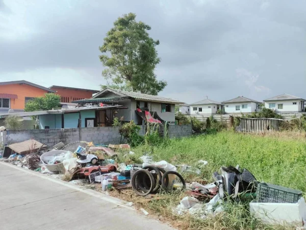 ขายที่ดินคลองสาม 100 ตรว ติดถนนคอนกรีตสาธารณะ ซ.คลองสาม 1/7 อ.คลองหลวง จ.ปทุมธานี ภาพที่ 1