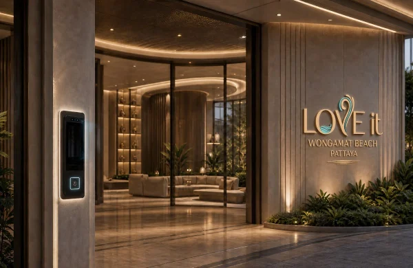 1-Bedroom Condo in Love it, Pattaya — 41 sqm ภาพที่ 2