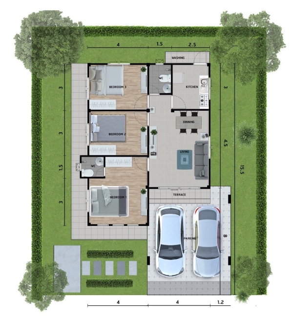 โครงการ บ้านสั่งสร้างแม่สวิงแลนด์ 