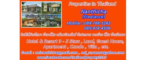 Sales-Rent-Lease properties in Thailand