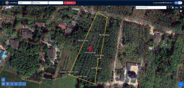 ขายที่ดิน อ.บ้านค่าย จ.ระยอง - 4 ไร่ 1 งาน 92.3 ตารางวา