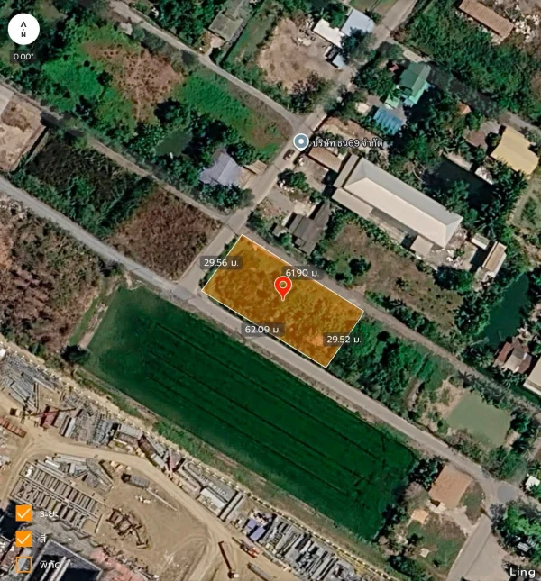 ขายถูกที่ดินผังม่วงใกล้โรงไฟฟ้า 457 ตรว ติดถนน 3 ด้าน ไทรใหญ่ ไทรน้อย นนทบุรี
