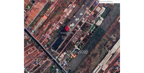 ขายที่ดินพร้อมโรงงานผลิตไม้อัด บางบัวทอง นนทบุรี