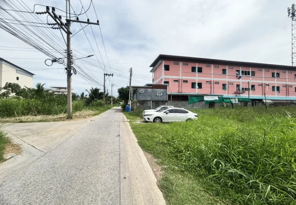 ขายที่ดิน 409 ตร.ว. ซอยเพชรเกษม 87 ถนนเพชรเกษม กระทุ่มแบน สมุทรสาคร