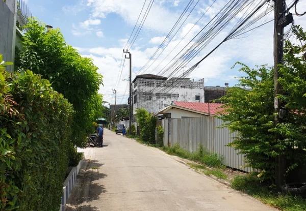 ขายที่ดิน 107 ตร.ว. ซอยลาดพร้าว 87 ถนนประดิษฐ์มนูธรรม วังทองหลาง กรุงเทพมหานคร