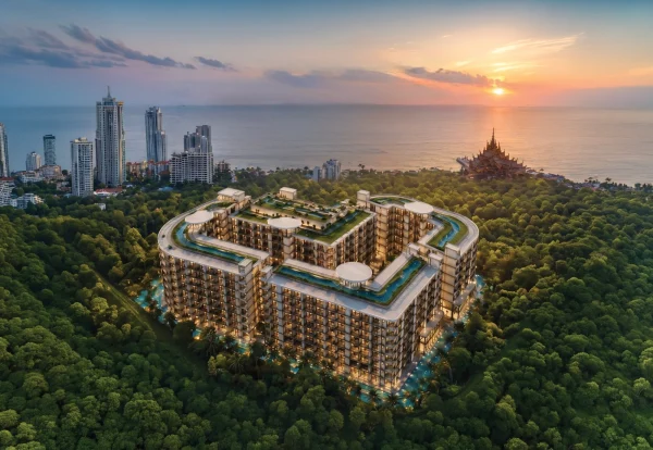 1-Bedroom Condo in Love it, Pattaya — 39 sqm ภาพที่ 1