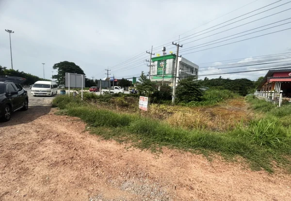 ขายที่ดิน 213.7 ตร.ว. ใกล้ตลาดไร่ใหม่ ถนนเพชรเกษม อำเภอสามร้อยยอด ประจวบคีรีขันธ์