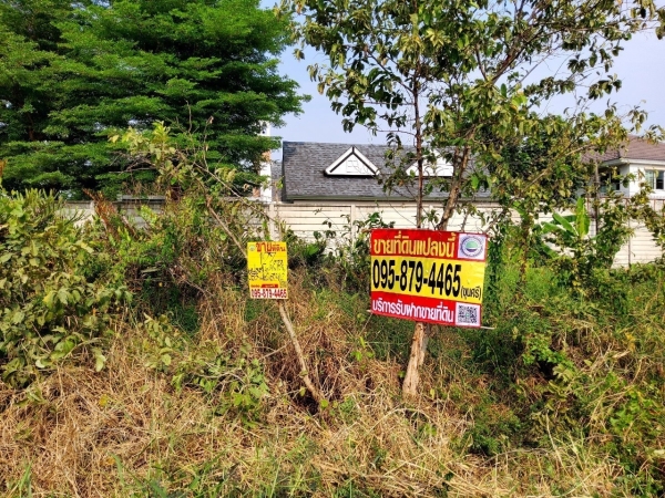 ขายด่วน ที่ดินใกล้มอเตอร์เวย์ 127 ตารางวา ที่ดินแปลงมุม ซอย กาญจนาภิเษก 5 เขตสายไหม กรุงเทพมหานคร