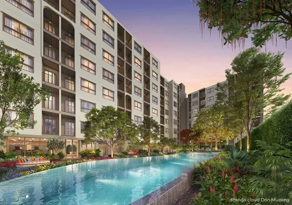 ขายคอนโดใหม่ dcondo cloud Don Mueang ใกล้สนามบินดอนเมือง, รถไฟฟ้า,สนามบิน เดินทางสะดวก โทร 0829946364