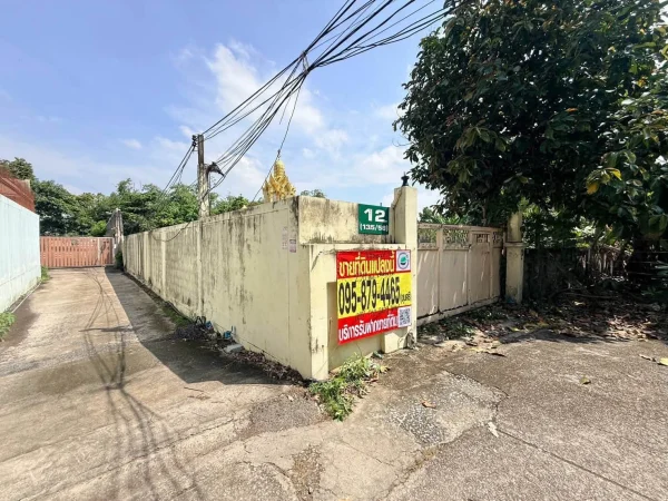 ขายด่วนที่ดินบางกอกน้อย 230 ตรว ถมแล้ว ติดถนนคอนกรีตสาธารณะ ซ.บางขุนนนท์29 บางกอกน้อย กรุงเทพฯ