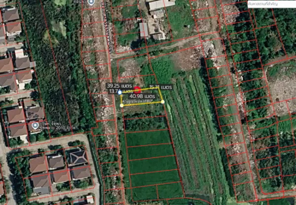 ขายที่ดิน 137 ตร.ว. ซอยศาลาธรรมสพน์ 33 เขตทวีวัฒนา กรุงเทพมหานคร